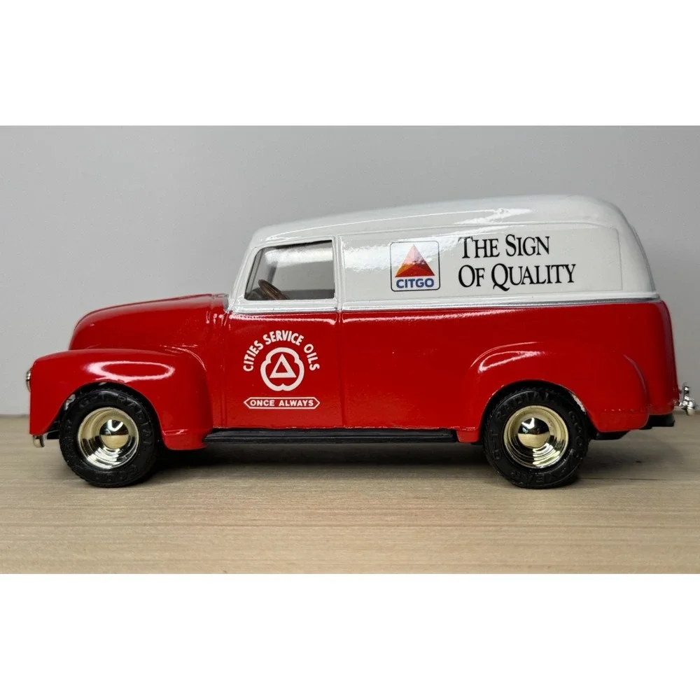 ERTL 1950 Chevy Panel Delivery Truck CITGO #4 Locking Coin Bank 9873 BNIB